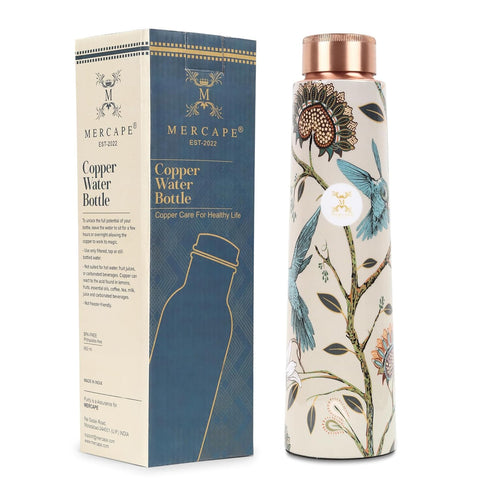 MERCAPE® - 100% Pure Copper Water Bottle