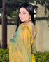 VasthrlayBoarder Unstitched Chhaavay Mustard Free Ethnic Wear