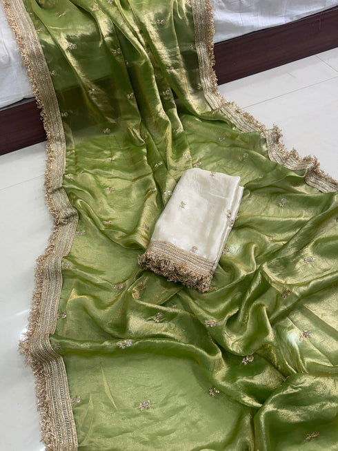 Vasthrlay Georgette Embroidery Saree