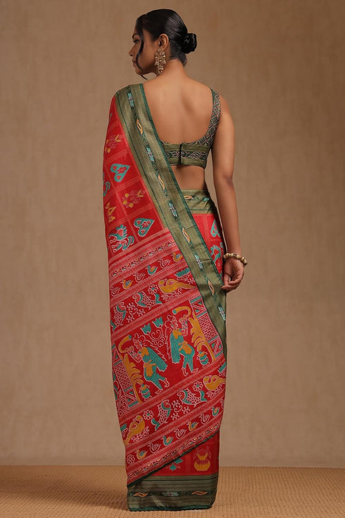Vasthrlay Ethnic Motifs Saree