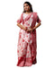 Vasthrlay Womens Banarasi Unstitched Off White Saree