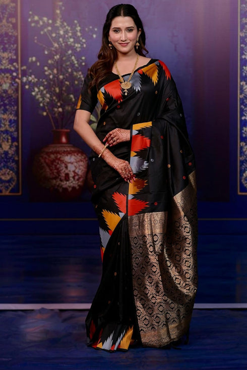Vasthrlay Kanjivaram Unstitched Blouse Ethnic Wear
