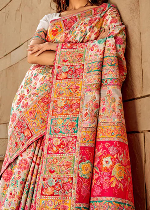Vasthrlay Cotton Botanical Unstitched Ethnic Wear