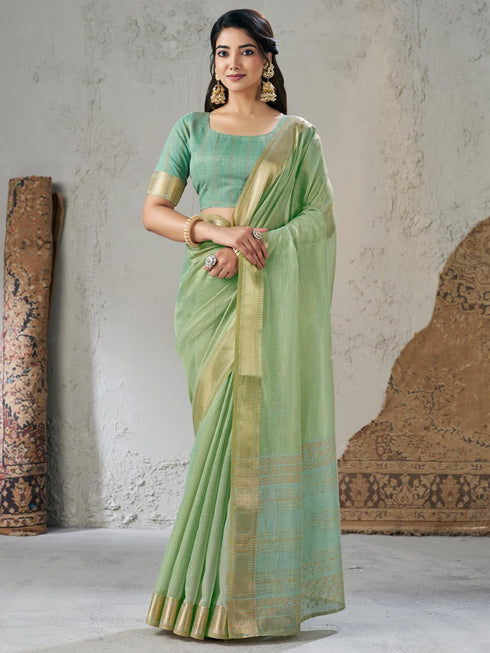 Vasthrlay Checkered Unstitched Designer Sf Ethnic Wear