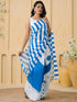 Vasthrlay Womens Printed Unstitched Peach Saree