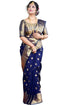 Vasthrlay Banarasi Unstitched Saree