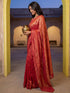 Vasthrlay Orange Unstitched Rt Ethnic Wear
