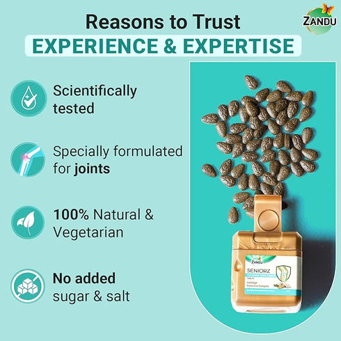 Zandu Seniorz Complete Joint Expert Tablets