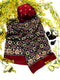 Vasthrlay Ajrakh Saree Crepe