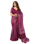 Vasthrlay Womens Printed Unstitched Green Saree