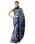 Vasthrlay Womens Printed Unstitched Maroon Saree