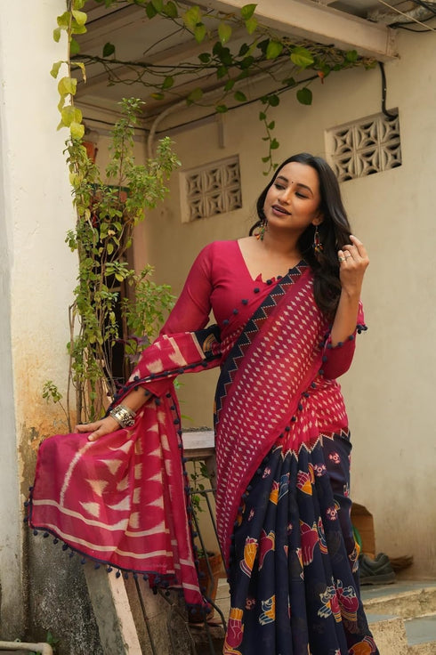 Vasthrlay Printed Designer Lightweight