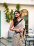 Vasthrlay Off White Traditional Printed Festive