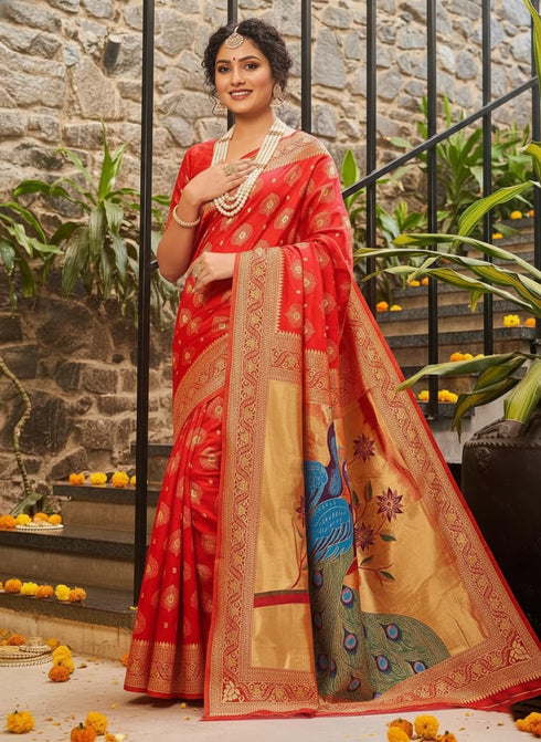 Vasthrlay Banarasi Kanjivaram Az Ys Og Yukti Yellow Ethnic Wear