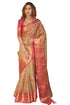 Vasthrlay Kanjivaram Unstitched Mahendi Ethnic Wear