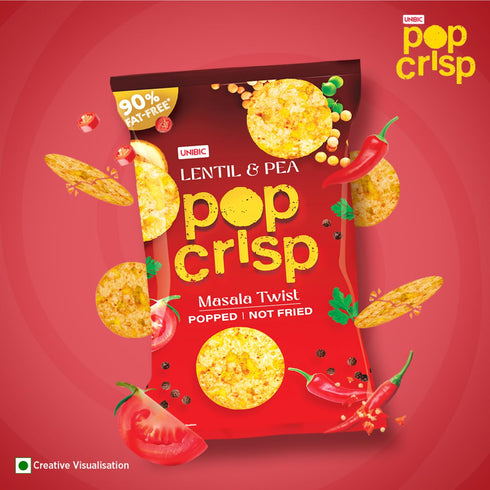 UNIBIC POP Crisp & Lentil and Pea