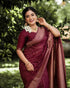 Vasthrlay Lavender Kanjivaram Saree