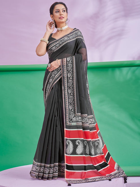 Vasthrlay Abstract Printed Unstitched Hs Ethnic Wear