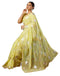 Vasthrlay Georgette Printed Unstitched Orange Saree