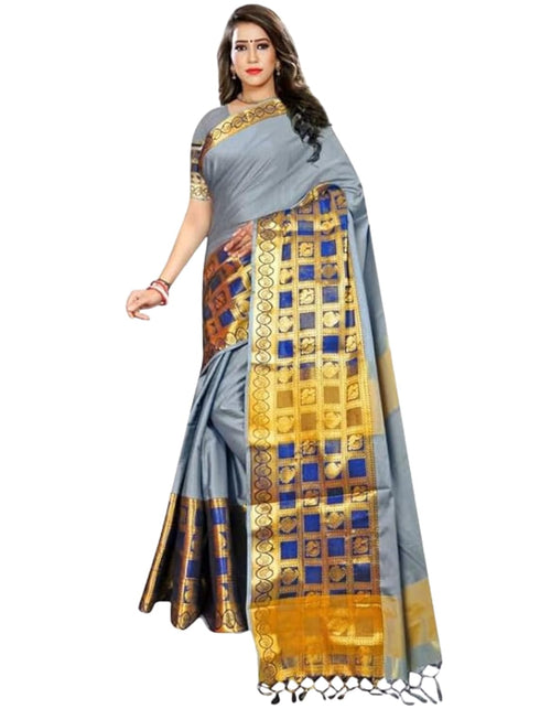 Vasthrlay Banarasi Freesize Ethnic Wear