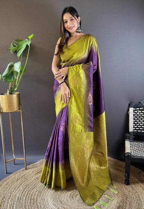 Vasthrlay Kanjivaram Woven Blouse Ethnic Wear