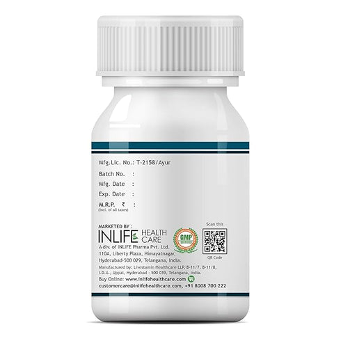 Inlife Brahmi/Bacopa Monnieri Extract Bacosides 25%