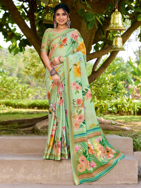Vasthrlay Cotton Unstitched Sr Ethnic Wear