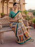 Vasthrlay Banglori Printed Dusty Saree