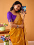 Vasthrlay Bandhani Printed Rama Saree