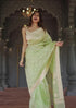 Vasthrlay Cotton Unstitched Saree