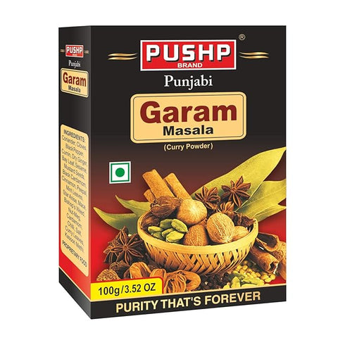 Pushp Brand Punjabi Garam Masala Box