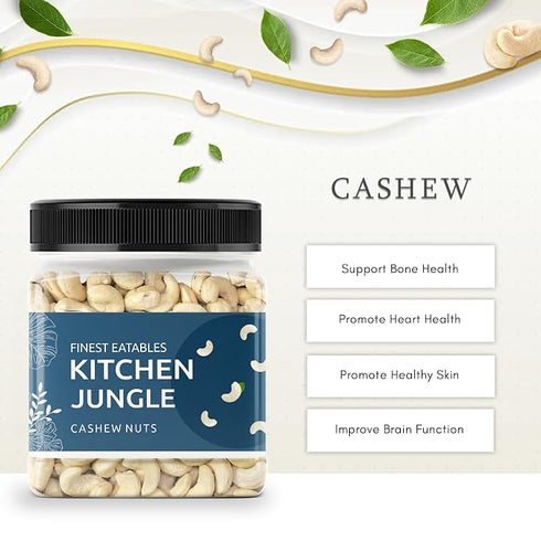 kitchen Jungle Whole Cashew/Kaju Nuts