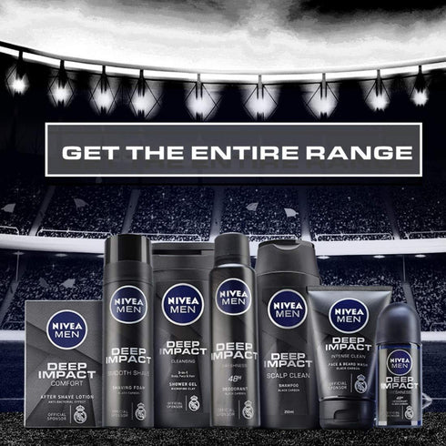 Nivea Men's Shaving Deep Impact Smooth Shaving Foam