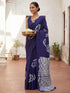 Vasthrlay Bhagalpuri Tieanddye Unstitched Ai Ethnic Wear