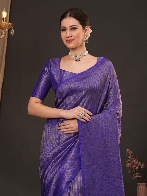 Vasthrlay Printed Unstitched Sf Ethnic Wear