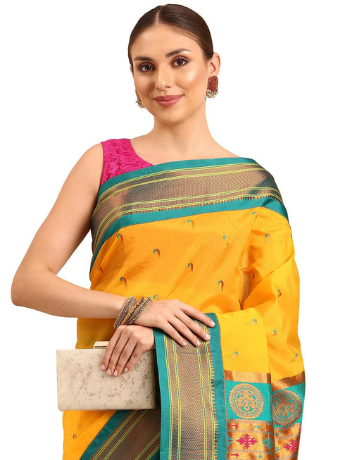 Vasthrlay Paithani Bottle Saree