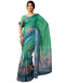 Vasthrlay Womens Cotton Printed Brown Saree