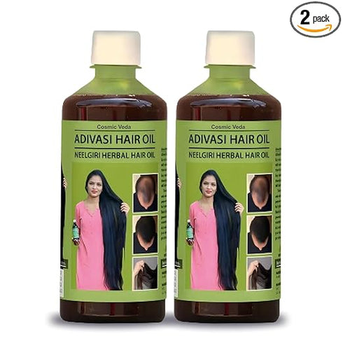 Cosmic Veda Adivasi Neelgiri Herbal Hair Oil