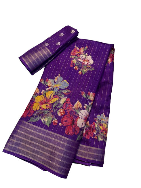Vasthrlay Saree Digital Print
