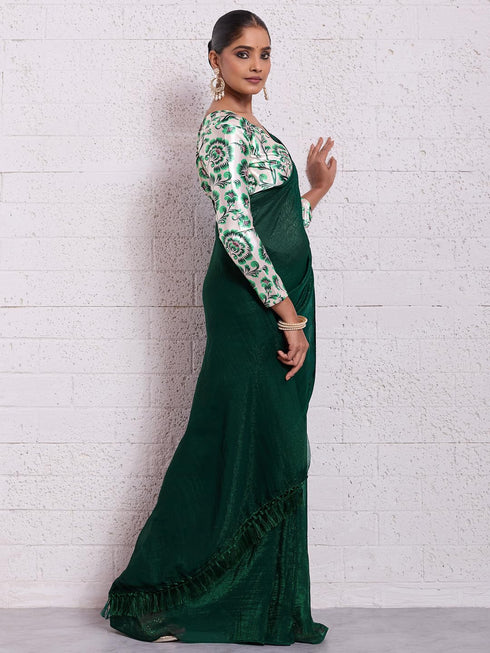 Vasthrlay Unstitched Tassels Latkans Sum Ethnic Wear