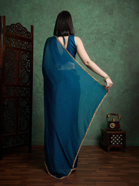 Vasthrlay Bollywood Style Georgette Ethnic Wear