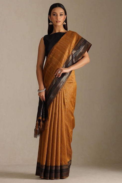 Vasthrlay Tussar Woven Design