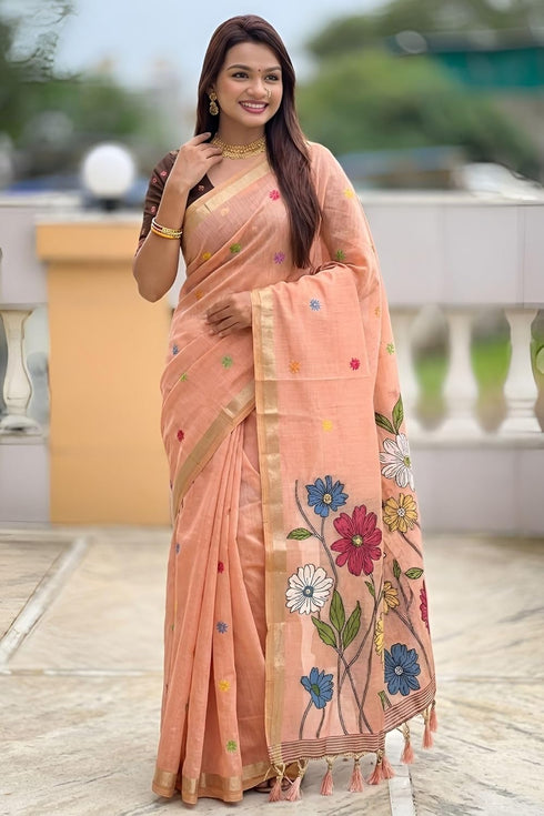 Vasthrlay Kanjivaram Cotton Blouse Ethnic Wear