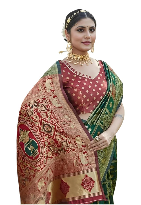 Vasthrlay Banarasi Kanjivaram Printed Az Ys Houseful Ethnic Wear