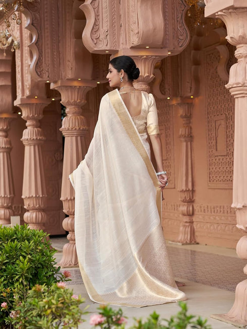 Vasthrlay Women's Cotton Unstitched Skin Friendly Saree