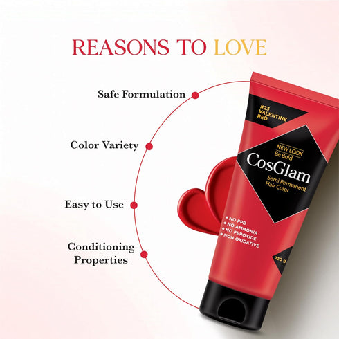 Cosglam Semi Permanent Hair Color for Women & Men – Model #23