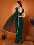 Vasthrlay Georgette Pleated Unstiched Ethnic Wear