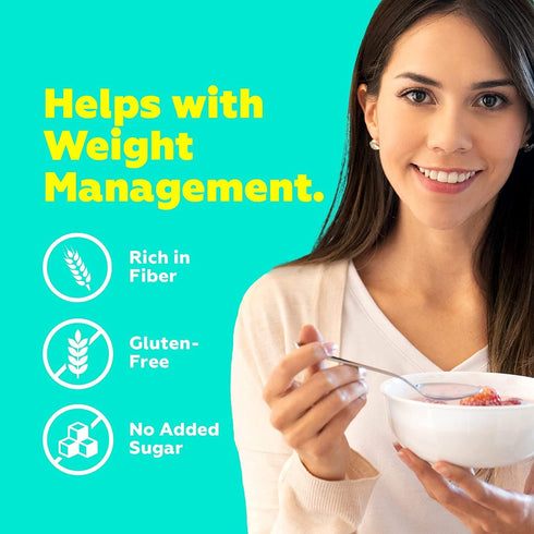 NatureVit Rolled Oats | Gluten-Free| High-Fiber| Protein-Rich Wholegrain Breakfast