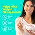 NatureVit Rolled Oats | Gluten-Free| High-Fiber| Protein-Rich Wholegrain Breakfast