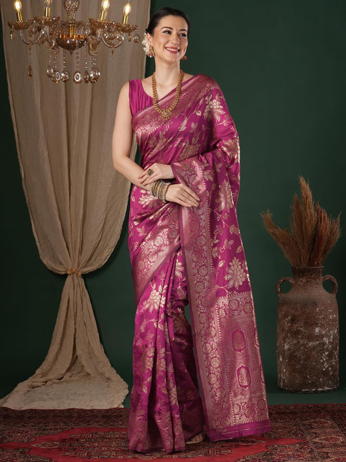 Vasthrlay Kanjivaram Woven Blouse Ethnic Wear